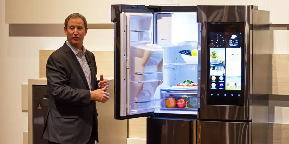 Samsung Family Hub Fridge with Samsung executive
