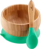 Product image of Avanchy Bamboo Suction Baby Bowl + Spoon