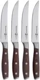Product image of Messermeister Avanta Pakkawood 4-Piece Fine Edge Steak Knife Set