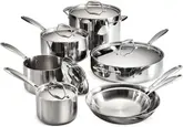 Product image of Tramontina 80116/249DS Tri-Ply 12-Piece Cookware Set