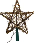 Product image of Kurt Adler Rattan Treetop Star