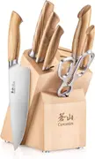 Product image of Cangshan Oliv Series 8-Piece Knife Block Set