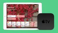 Apple Home app on an iPad with an Apple TV