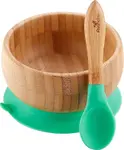 Product image of Avanchy Bamboo Suction Baby Bowl + Spoon