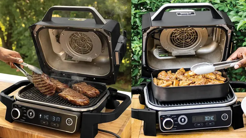 The Ninja Woodfire ProConnect XL can grill, smoke, and air fry
