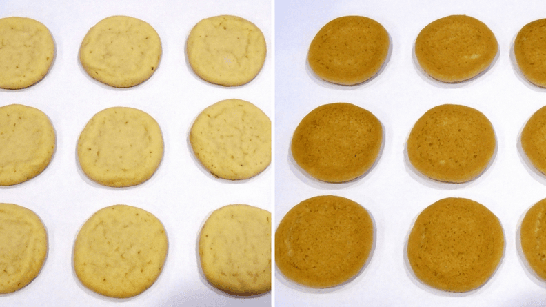 The FFGH3054 did a very consistent job baking cookies