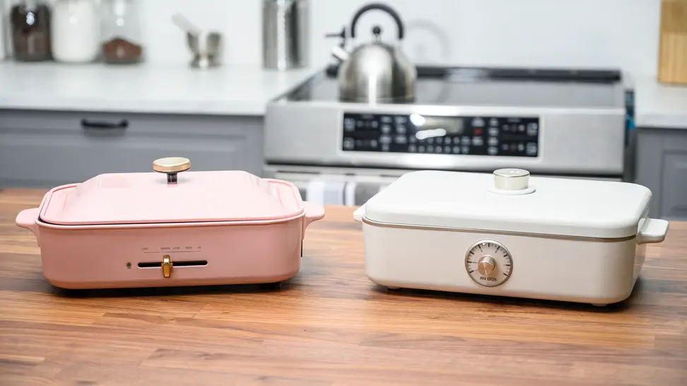 【未使用】BRUNO Compact Hot Plate Amazon.com: BRUNO Compact hot Plate + Ceramic Coated pan + Grill